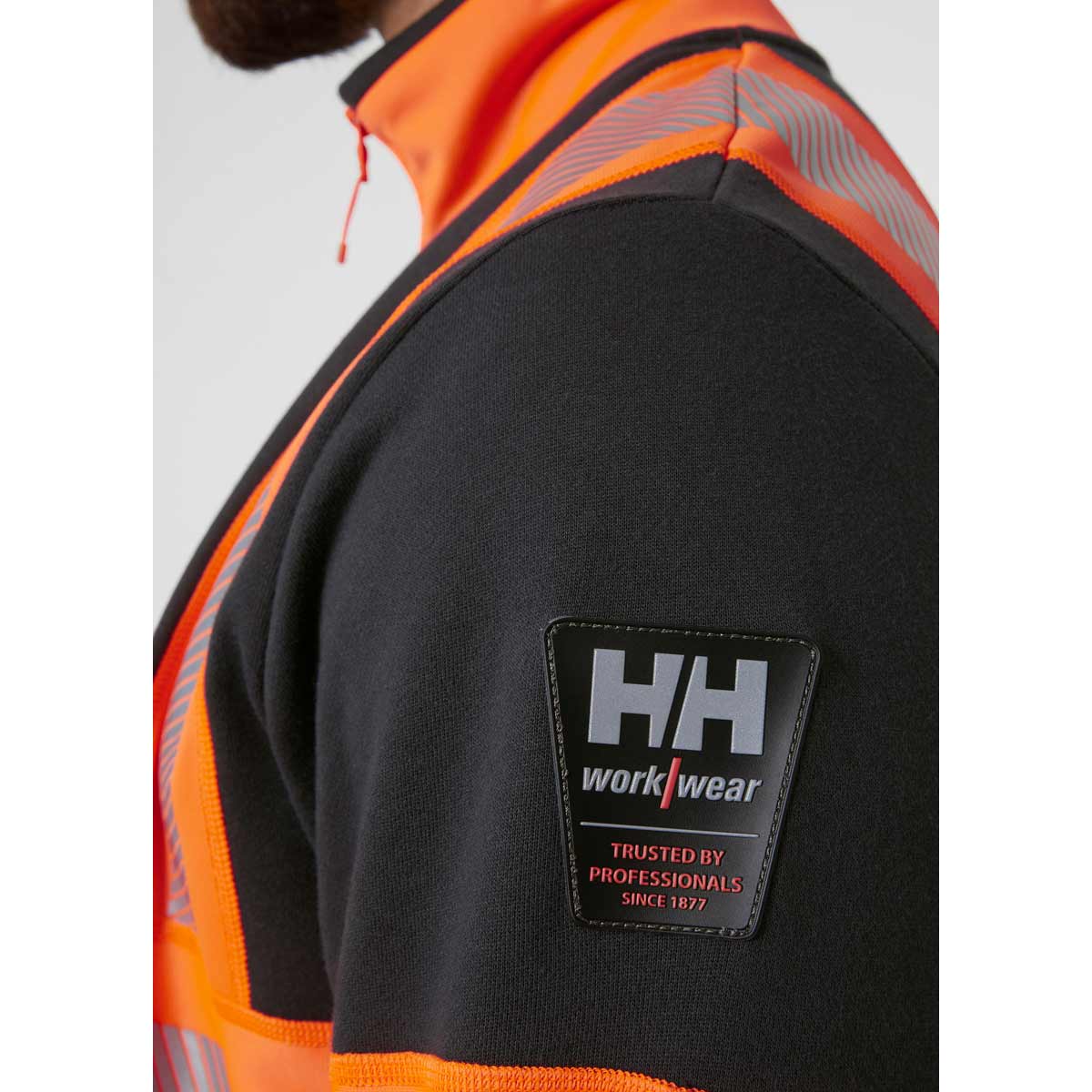Helly-Hansen-ICU-Zip-Sweatshirt-Orange-detail Helly-Hansen-ICU-Zip-Sweatshirt-Orange-detail