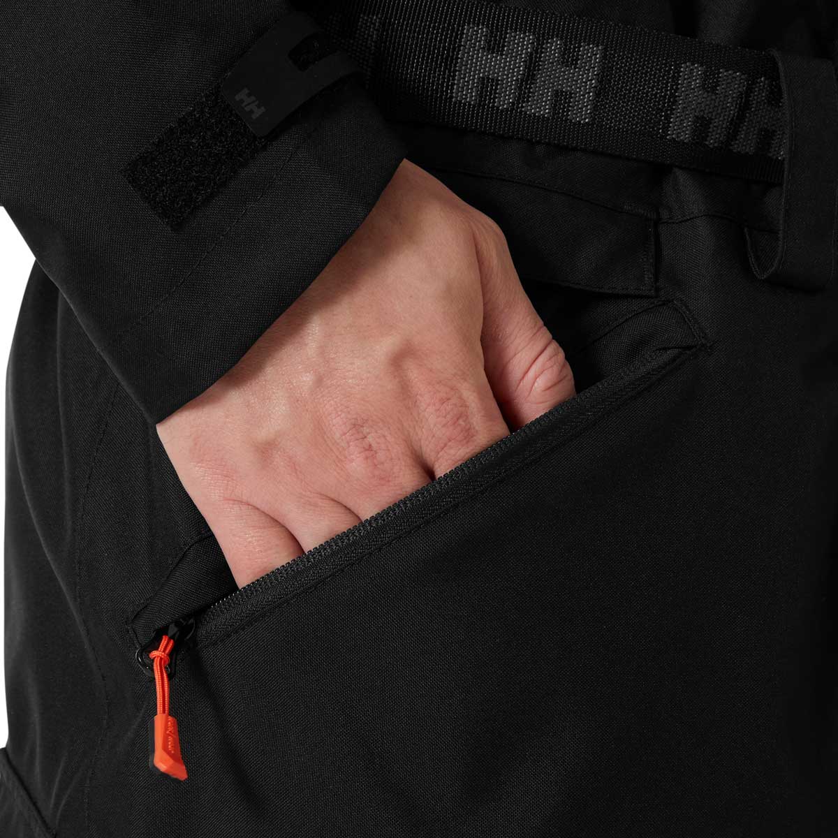 Helly Hansen Kensington CNCT Winter Suit - pocket detail Helly Hansen Kensington CNCT Winter Suit - pocket detail