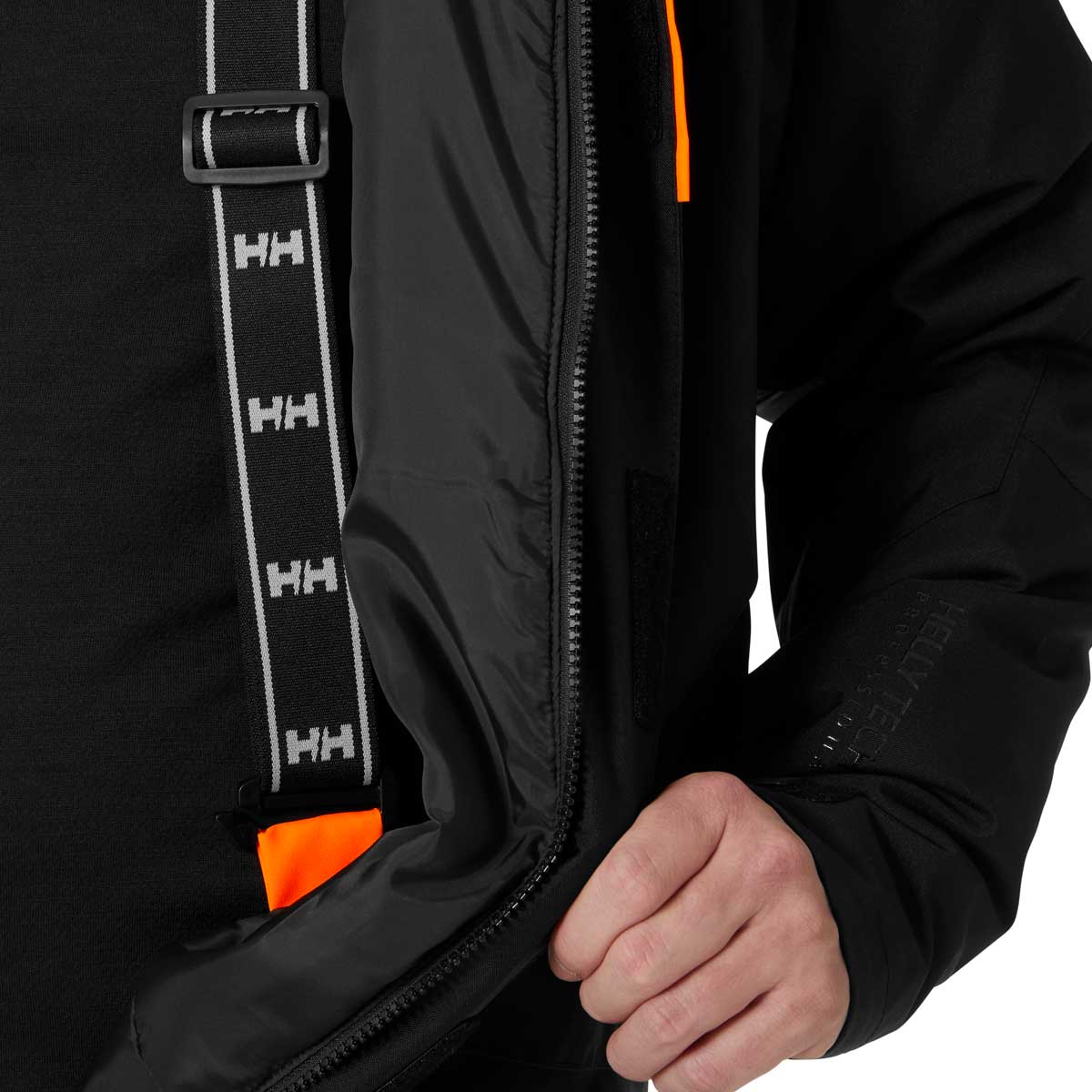Helly Hansen Kensington CNCT Winter Suit - zip detail Helly Hansen Kensington CNCT Winter Suit - zip detail