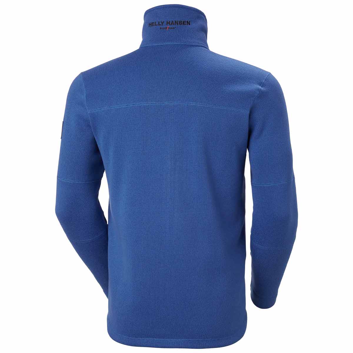 Helly Hansen Kensington Knitted Fleece Jacket - Stone Blue - Rear Helly Hansen Kensington Knitted Fleece Jacket - Stone Blue - Rear