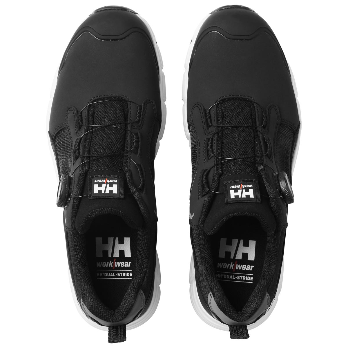 Helly Hansen Kensington MXR Sandal BOA S1PL Safety Work Shoes - Black Top View Helly Hansen Kensington MXR Sandal BOA S1PL Safety Work Shoes - Black Top View