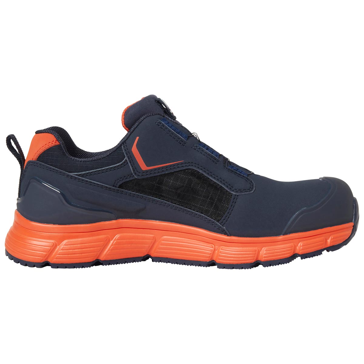 Helly Hansen Kensington MXR Sandal BOA S1PL Safety Work Shoes - Navy Side View Helly Hansen Kensington MXR Sandal BOA S1PL Safety Work Shoes - Navy Side View