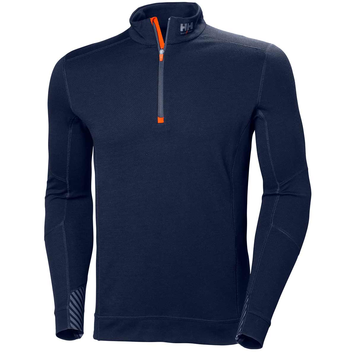 Helly-Hansen-Lifa-Merino-Half-Zip-Navy-Front