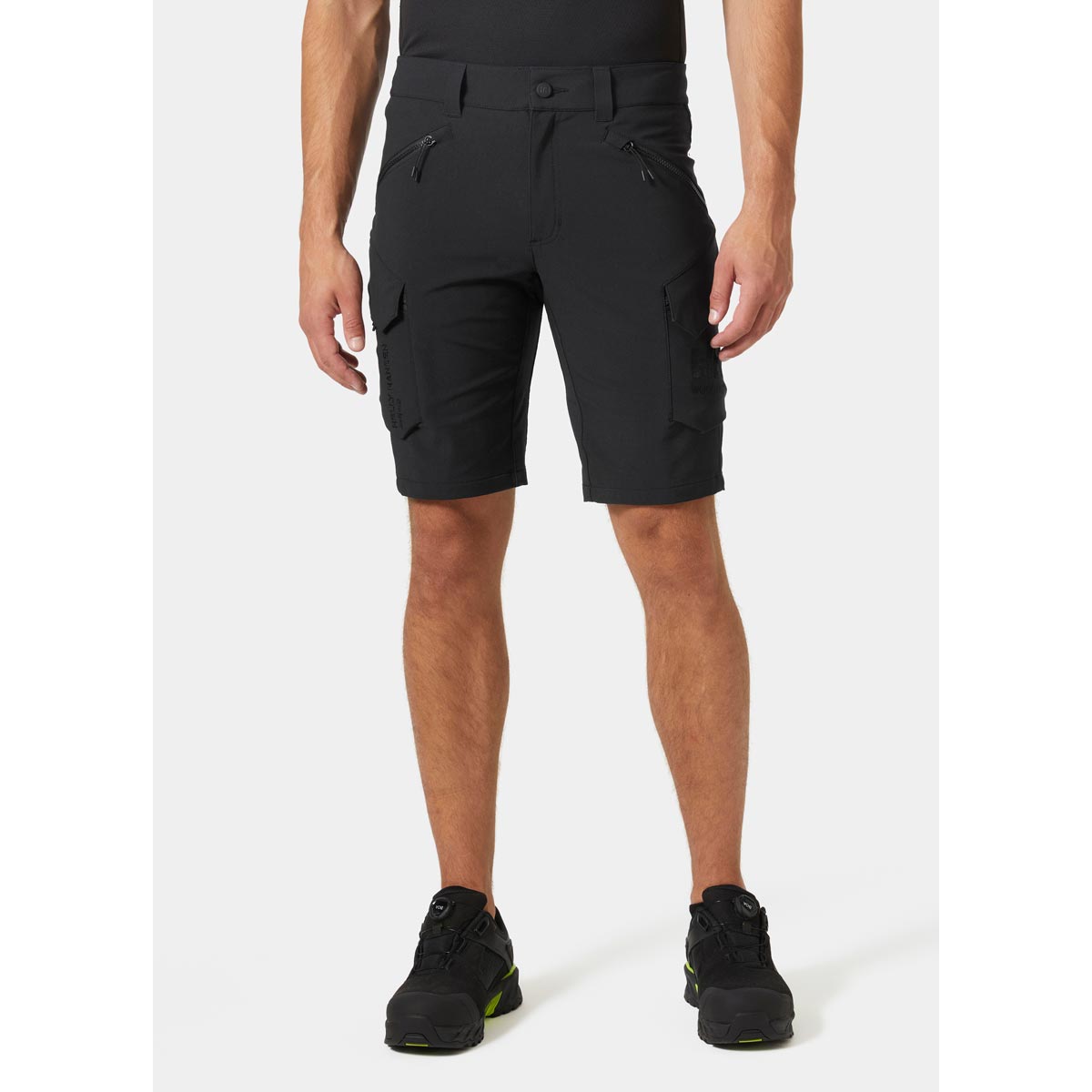 Helly Hansen Magni Evolution HH Connect Cargo Shorts On Model Helly Hansen Magni Evolution HH Connect Cargo Shorts On Model