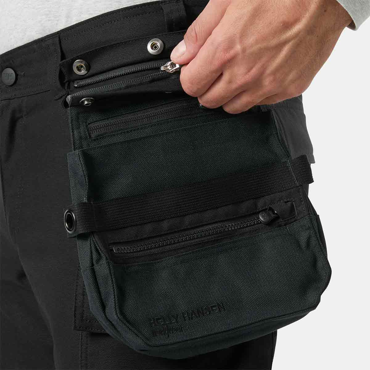 Helly Hansen Oxford 2.0 HH Connect™ Pant - Black/Ebony - Connect Pocket Attachment Helly Hansen Oxford 2.0 HH Connect™ Pant - Black/Ebony - Connect Pocket Attachment