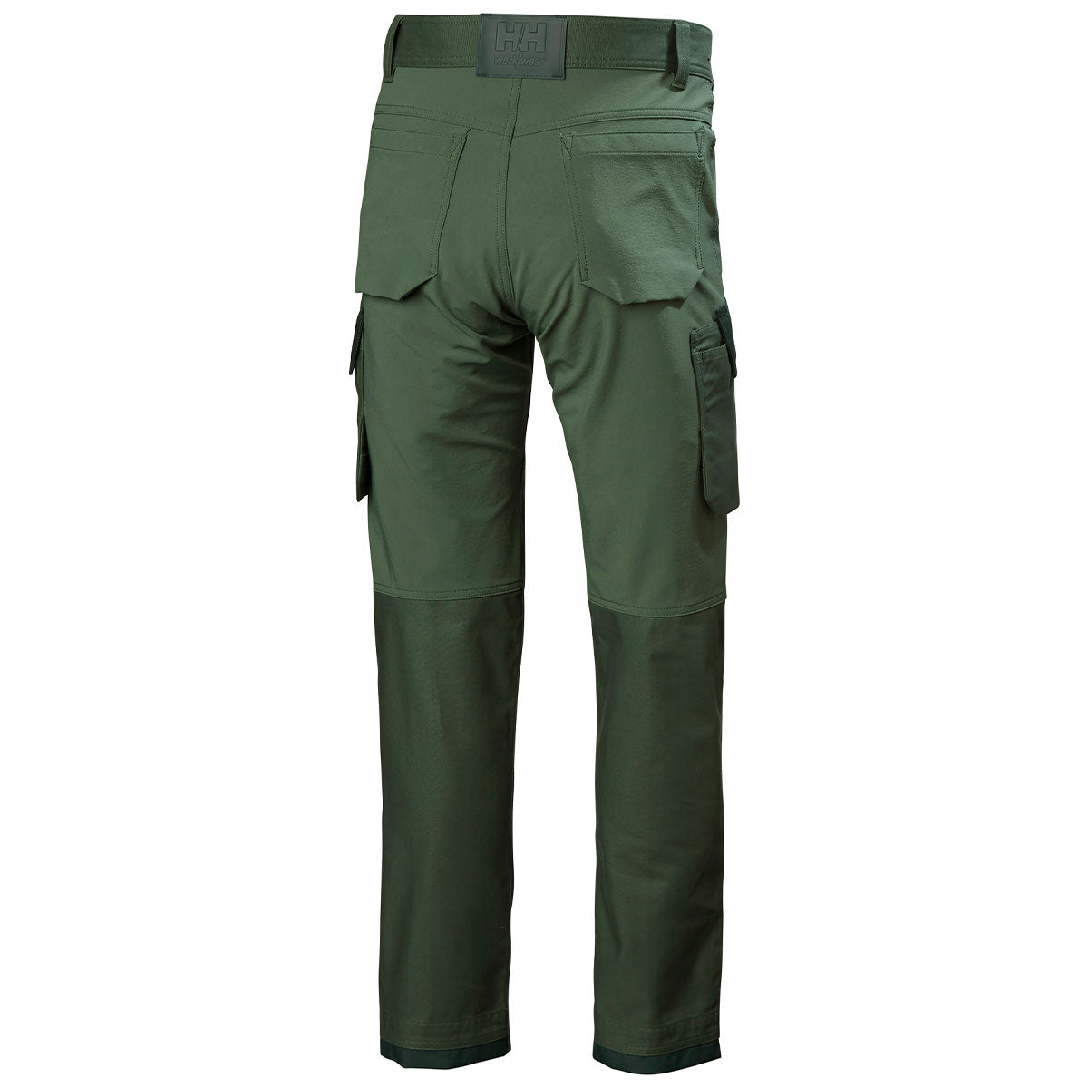 Helly Hansen Oxford 4X Cargo Pant - Spruce/Darkest Spruce - Rear Helly Hansen Oxford 4X Cargo Pant - Spruce/Darkest Spruce - Rear