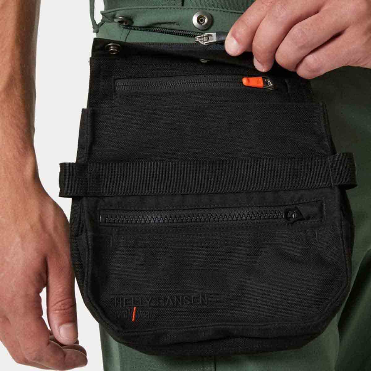 Helly Hansen Oxford 4X HH Connect™ Pant - Spruce - Connect Pocket Detail Helly Hansen Oxford 4X HH Connect™ Pant - Spruce - Connect Pocket Detail