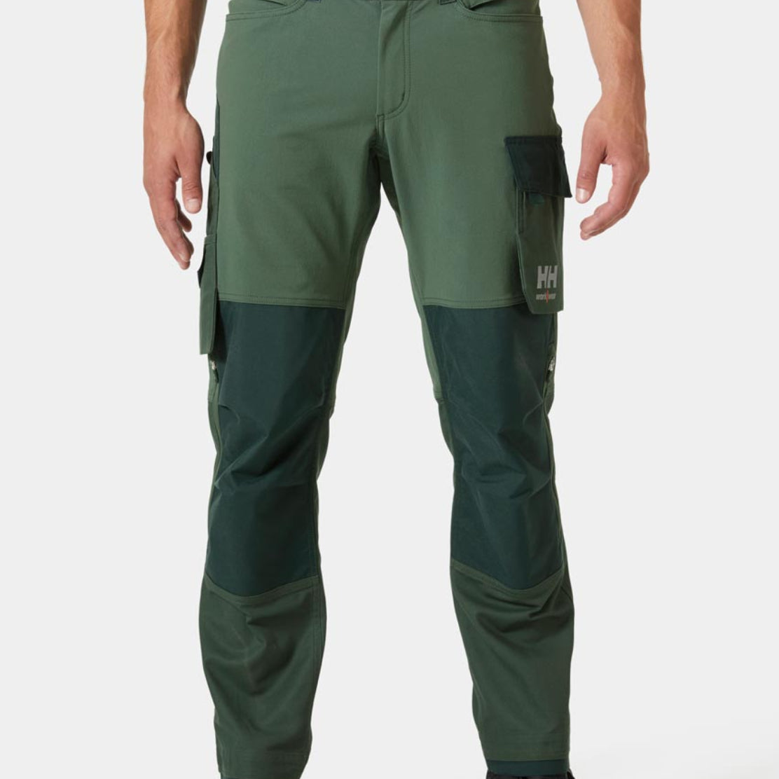 Helly Hansen Oxford 4X HH Connect™ Pant - Spruce - on Model Helly Hansen Oxford 4X HH Connect™ Pant - Spruce - on Model
