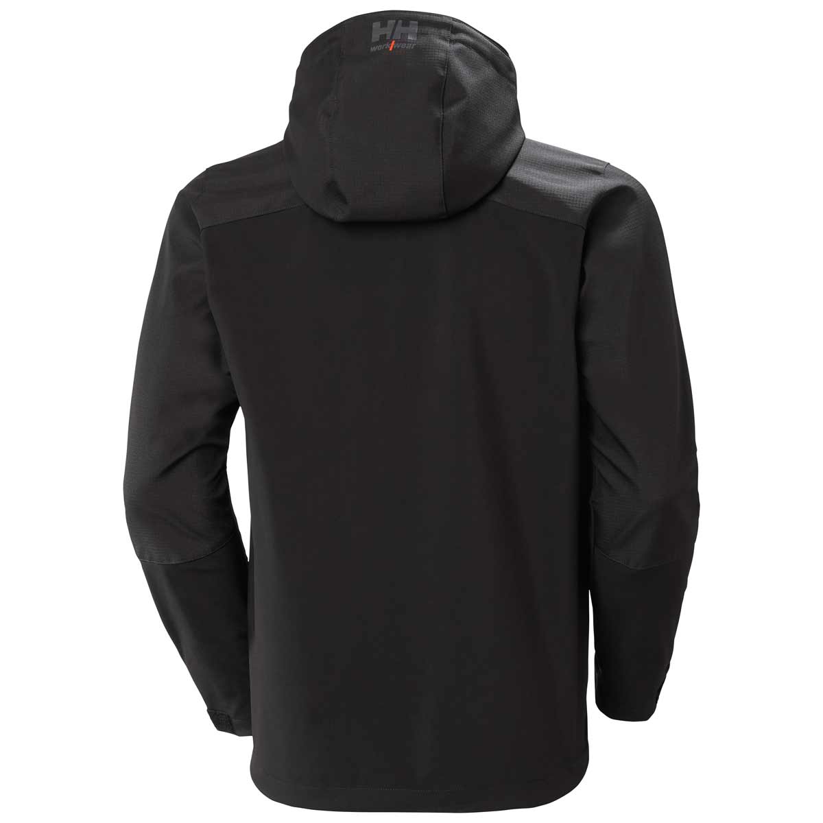 Helly-Hansen-Oxford-Hooded-Softshell-Jacket-Black-Rear Helly-Hansen-Oxford-Hooded-Softshell-Jacket-Black-Rear