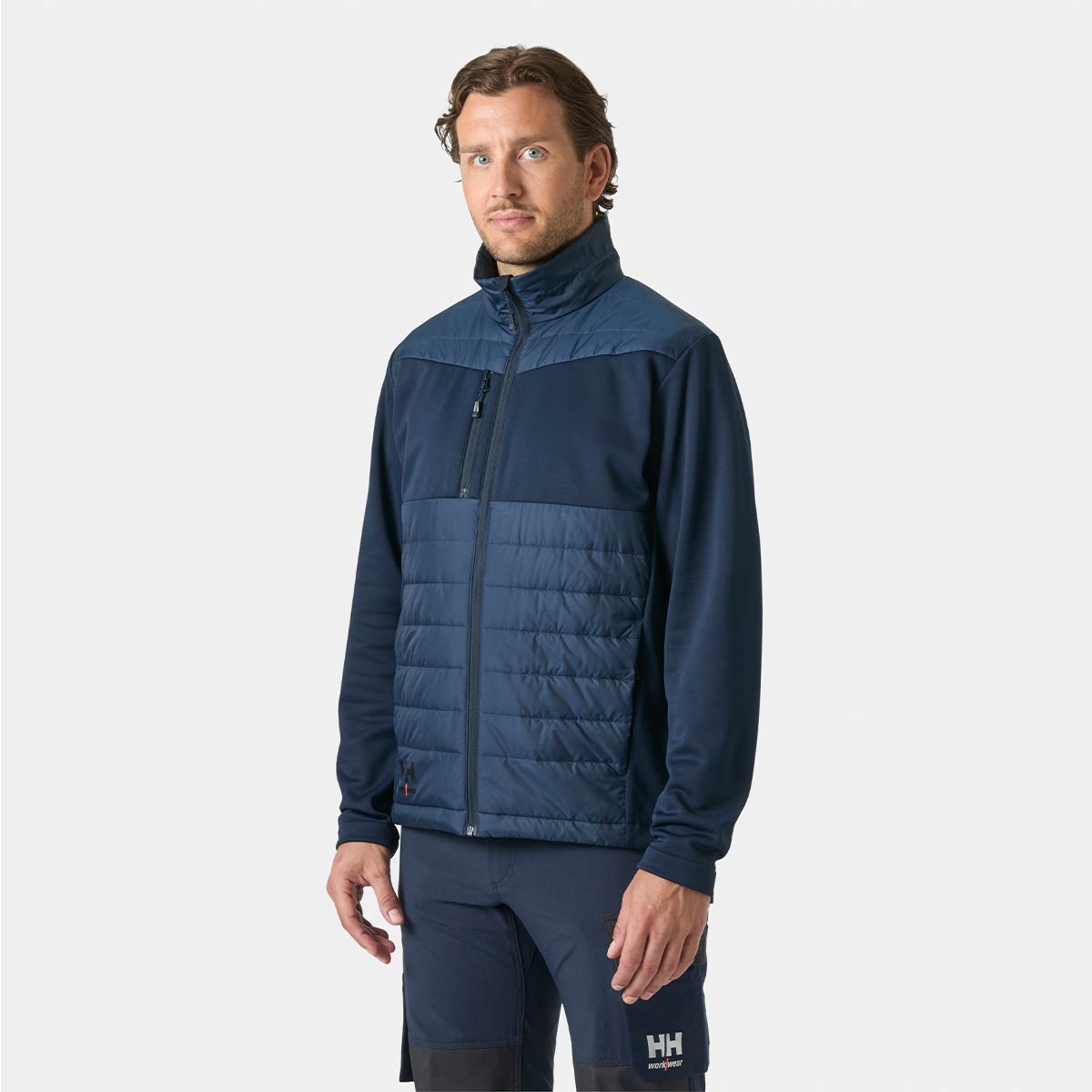 Helly Hansen Oxford Hybrid Insulated Jacket - Navy Helly Hansen Oxford Hybrid Insulated Jacket - Navy