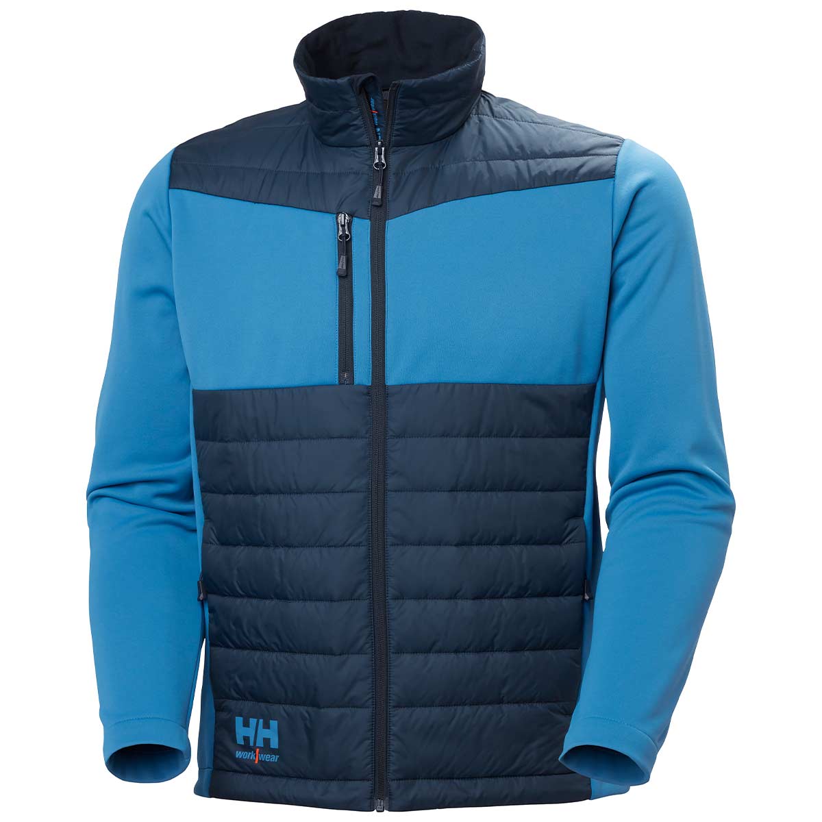 Helly Hansen Oxford Hybrid Insulated Jacket - Navy/Stone Blue Helly Hansen Oxford Hybrid Insulated Jacket - Navy/Stone Blue
