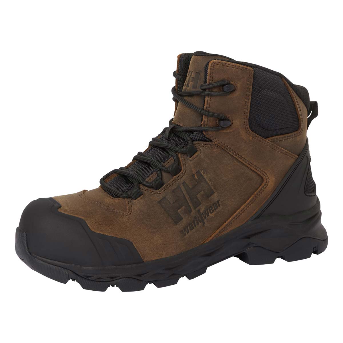 Helly Hansen Oxford Mid S3 Work Boots - Dark Brown Helly Hansen Oxford Mid S3 Work Boots - Dark Brown