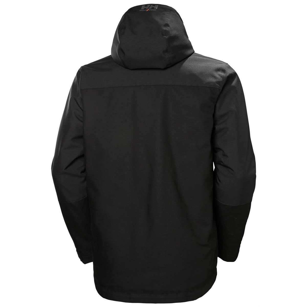 Helly-Hansen-Oxford-Winter-Jacket---Black-Rear Helly-Hansen-Oxford-Winter-Jacket---Black-Rear