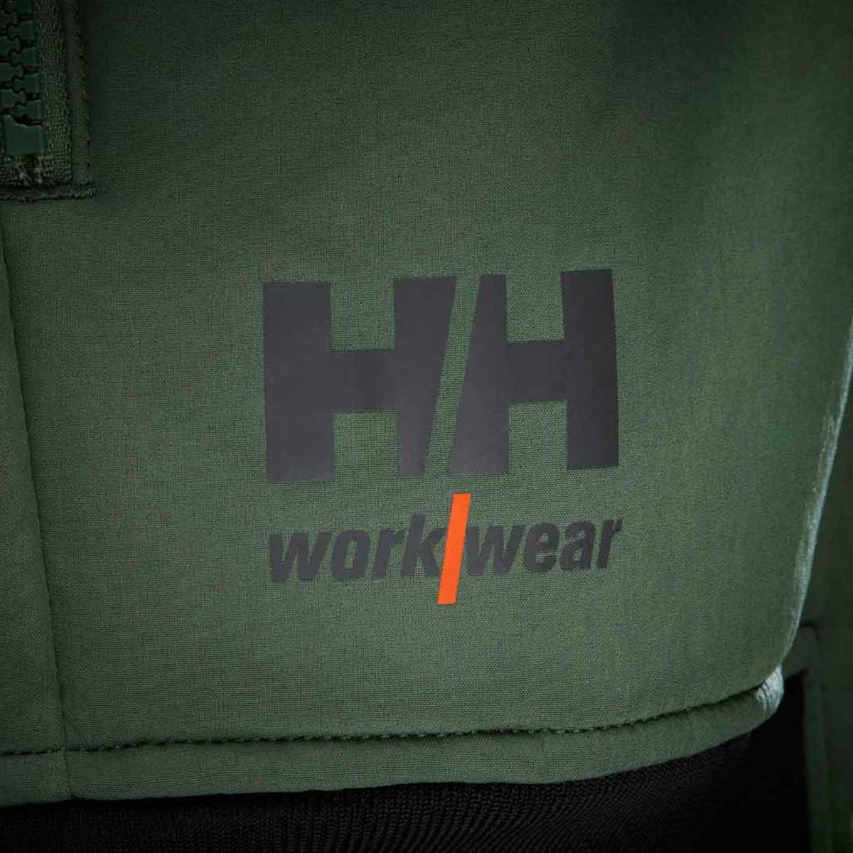 Helly Hansen Oxford Winter Softshell Jacket - logo detail Helly Hansen Oxford Winter Softshell Jacket - logo detail