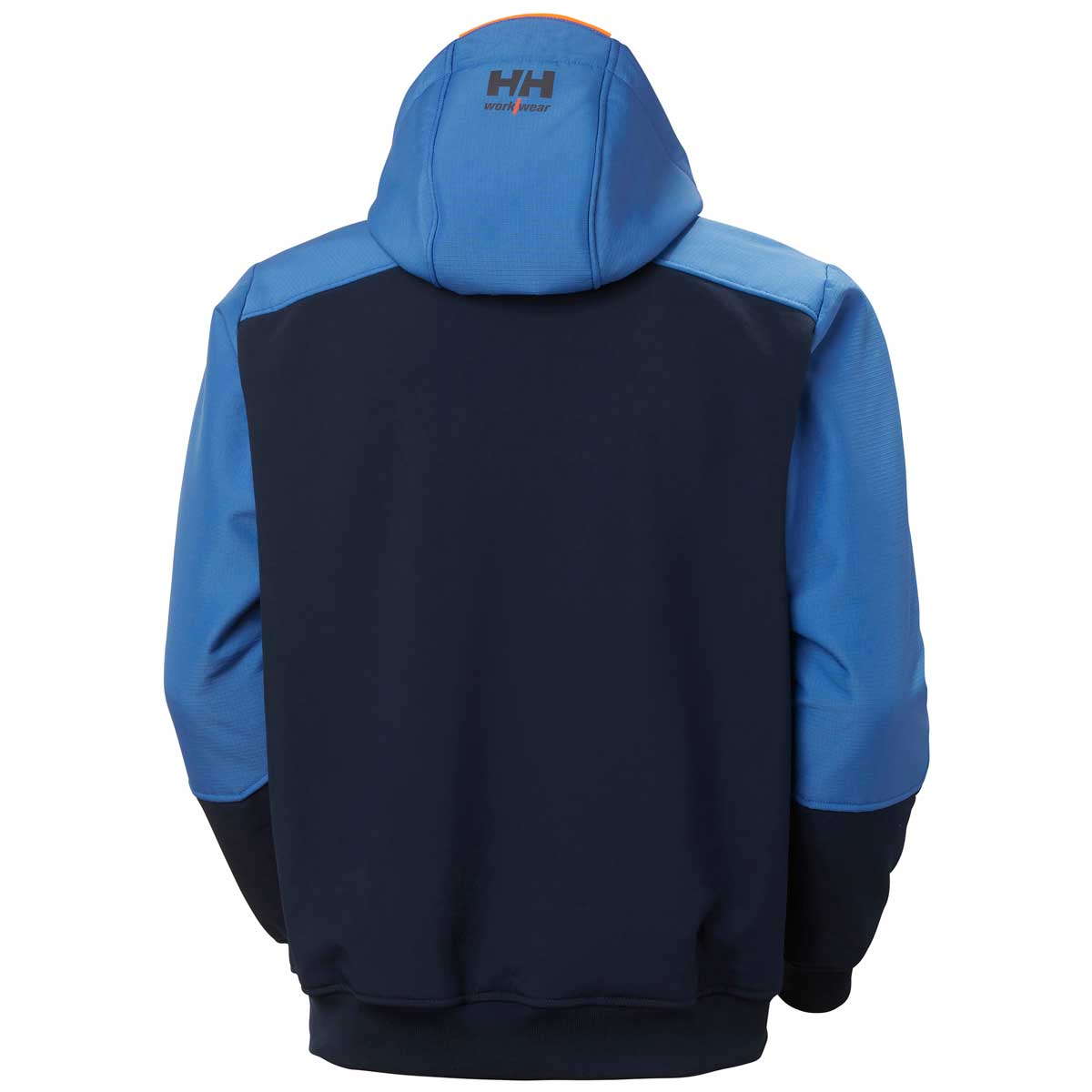 Helly Hansen Oxford Winter Softshell Jacket - navy/stone blue rear Helly Hansen Oxford Winter Softshell Jacket - navy/stone blue rear