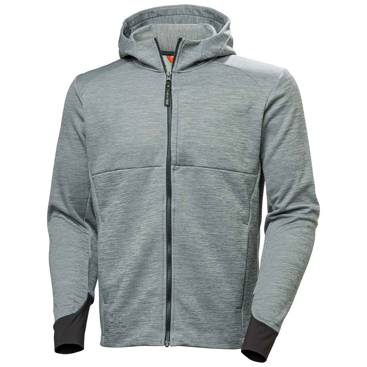 Helly Hansen Tech Hooded Midlayer - Grey Melange Helly Hansen Tech Hooded Midlayer - Grey Melange