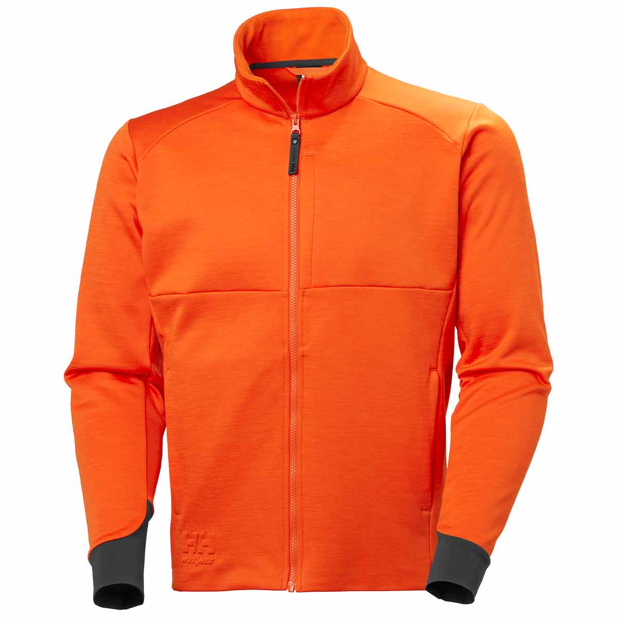 Helly Hansen Tech Midlayer - Black Orange Melange Helly Hansen Tech Midlayer - Black Orange Melange
