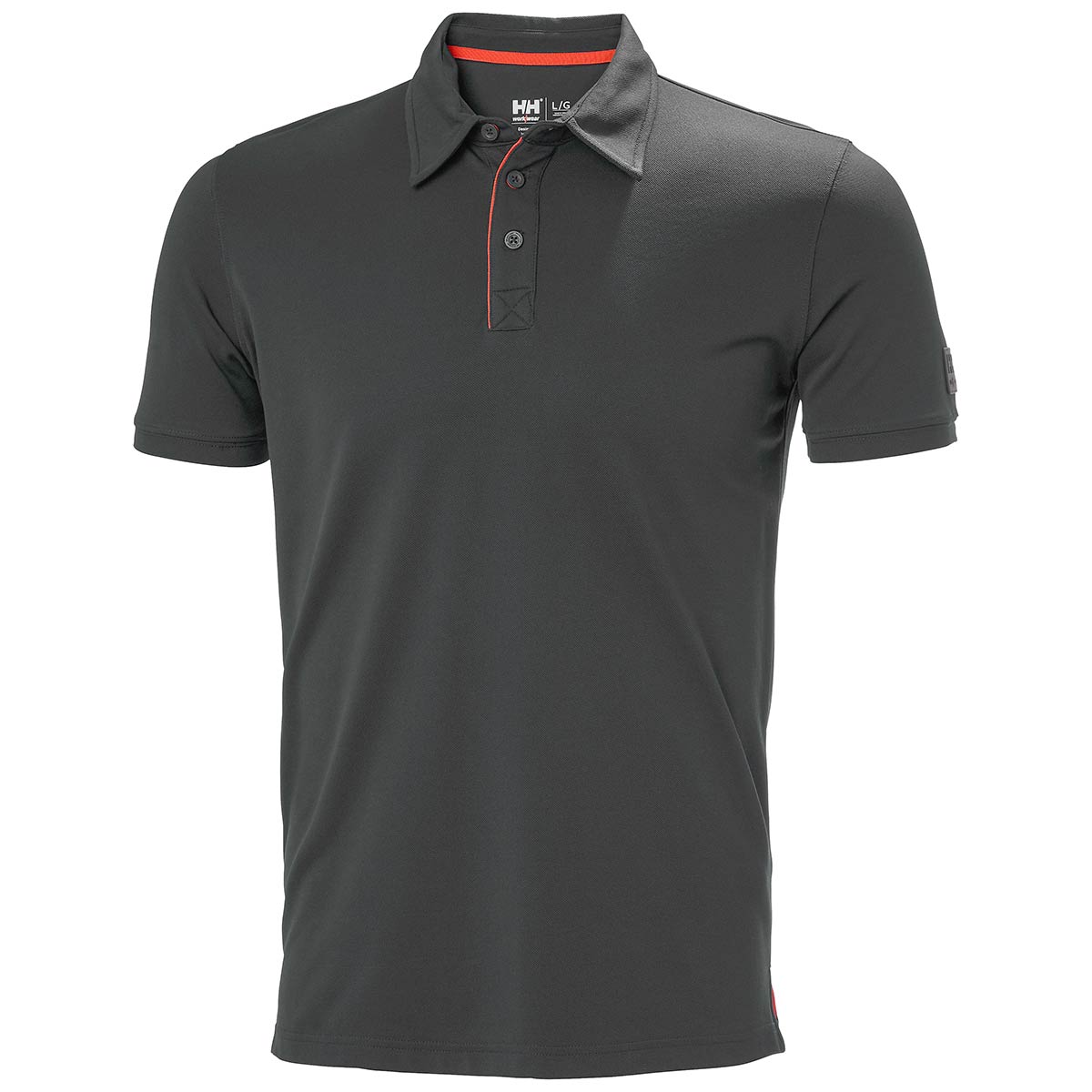 Helly Hansen Tech Polo Shirt - Ebony Helly Hansen Tech Polo Shirt - Ebony