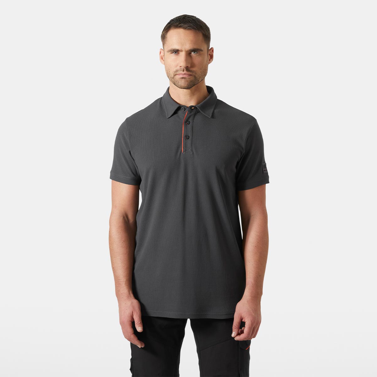Helly Hansen Tech Polo Shirt - Ebony Helly Hansen Tech Polo Shirt - Ebony