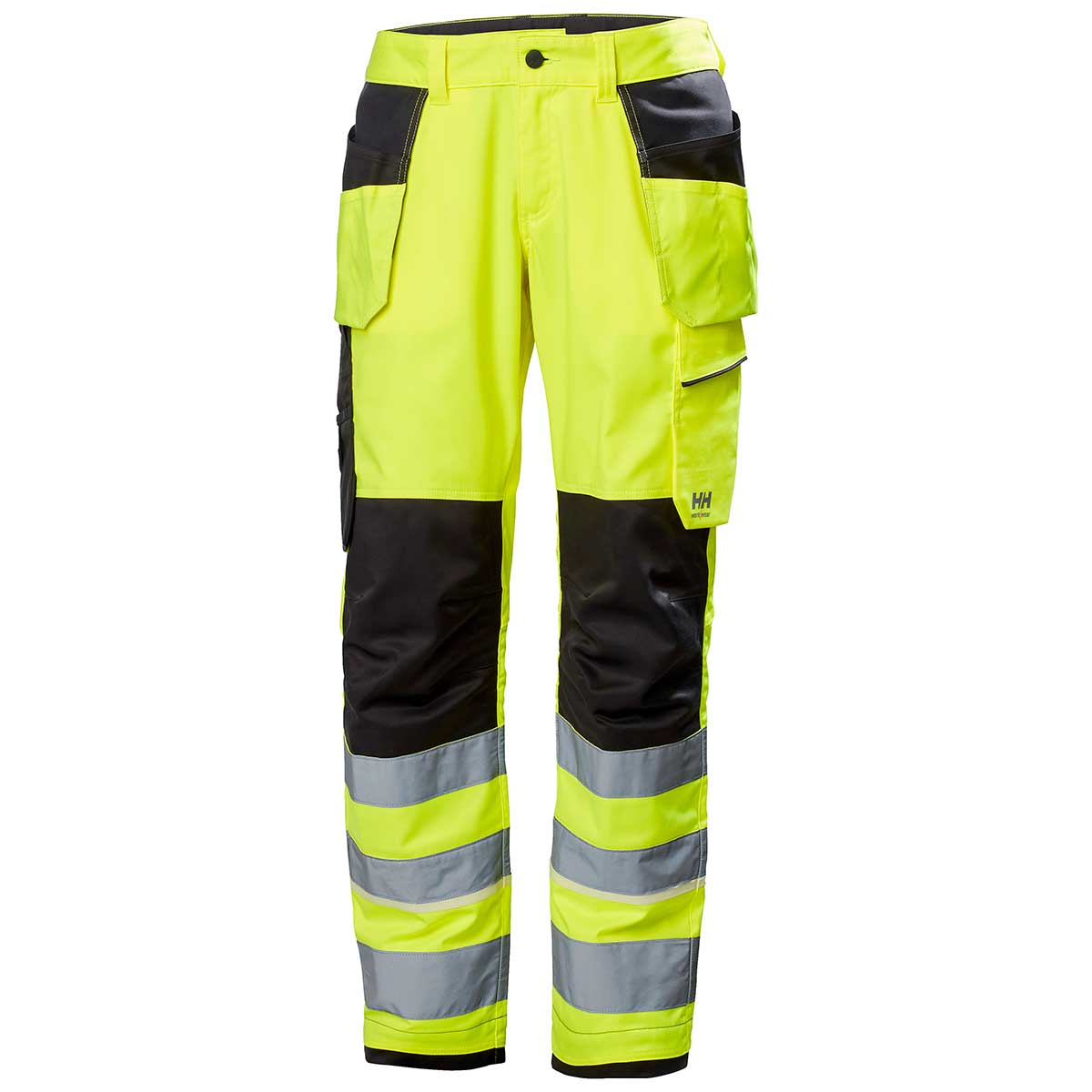 Helly Hansen UC-ME Construction Pant Class 2 Hi-Vis Yellow/Ebony Helly Hansen UC-ME Construction Pant Class 2 Hi-Vis Yellow/Ebony