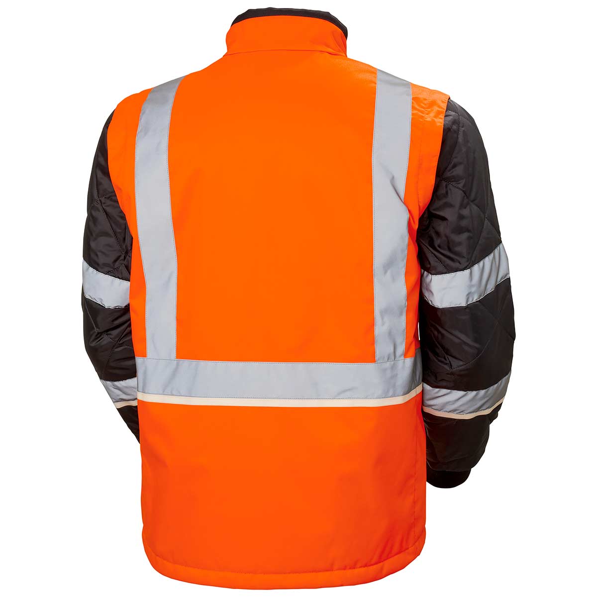 Helly Hansen UC-ME Insulator Hi-Vis Orange - Ebony Rear Helly Hansen UC-ME Insulator Hi-Vis Orange - Ebony Rear