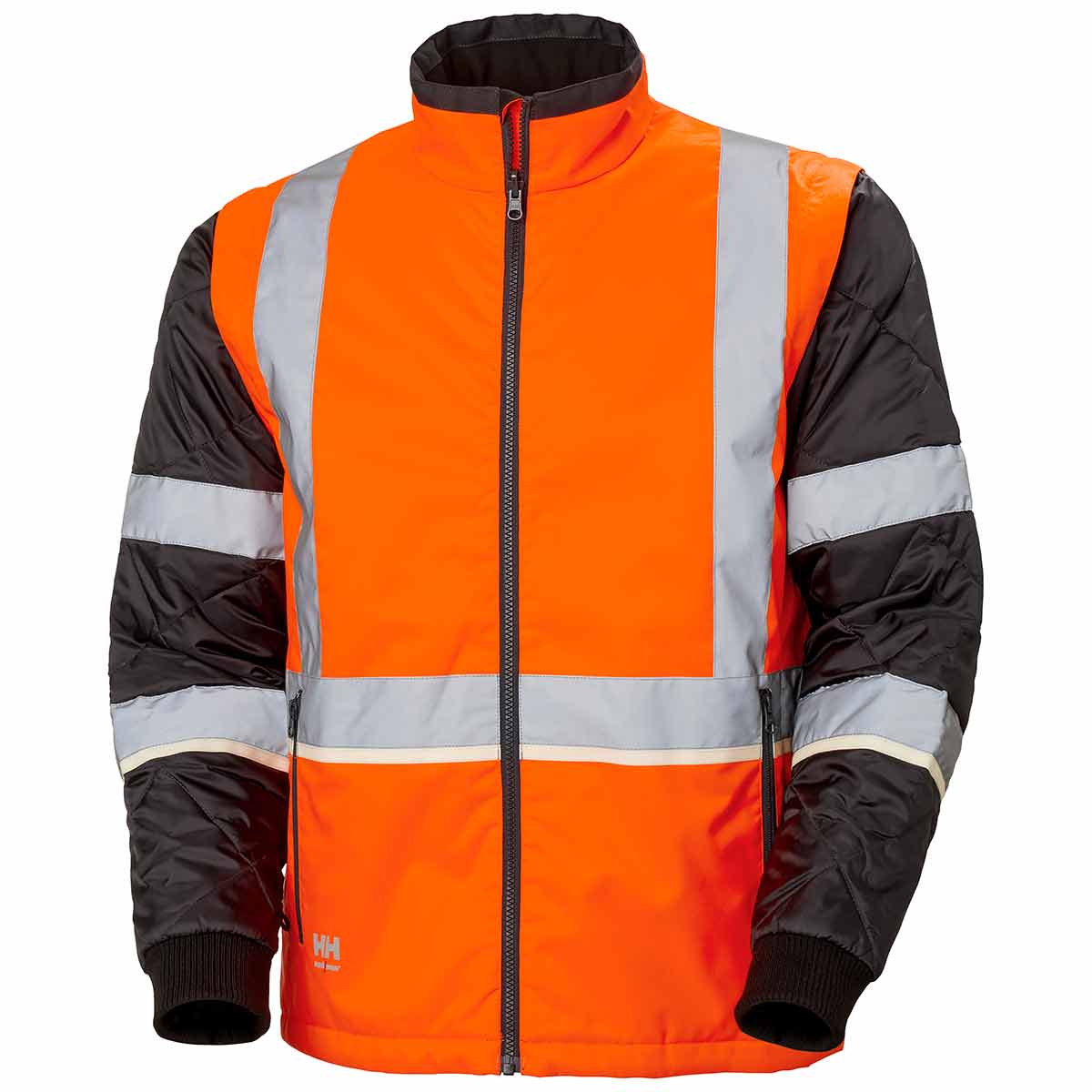 Helly Hansen UC-ME Insulator Hi-Vis Orange - Ebony Helly Hansen UC-ME Insulator Hi-Vis Orange - Ebony