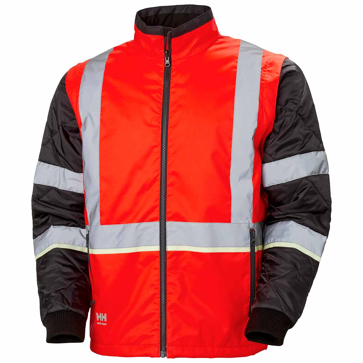 Helly Hansen UC-ME Insulator Hi-Vis Red - Ebony Helly Hansen UC-ME Insulator Hi-Vis Red - Ebony