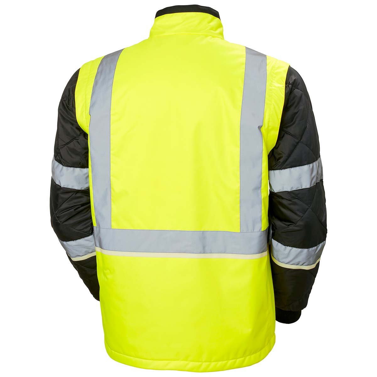 Helly Hansen UC-ME Insulator Hi-Vis Yellow - Ebony Rear Helly Hansen UC-ME Insulator Hi-Vis Yellow - Ebony Rear