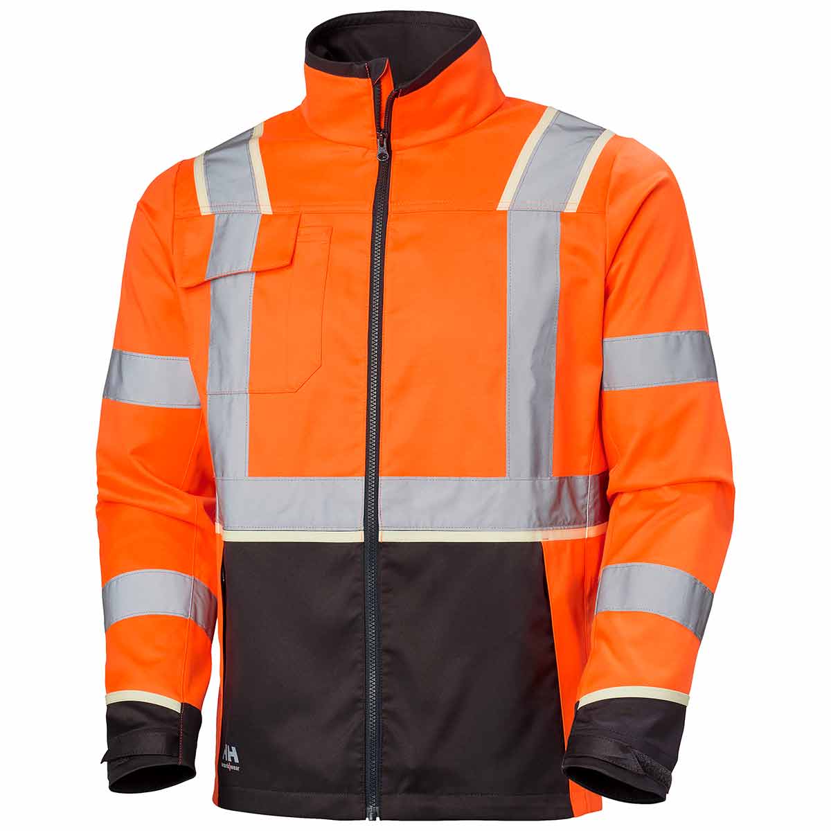 Helly-Hansen-UC-ME-Jacket-Hi-Vis-Orange---Ebony Helly-Hansen-UC-ME-Jacket-Hi-Vis-Orange---Ebony