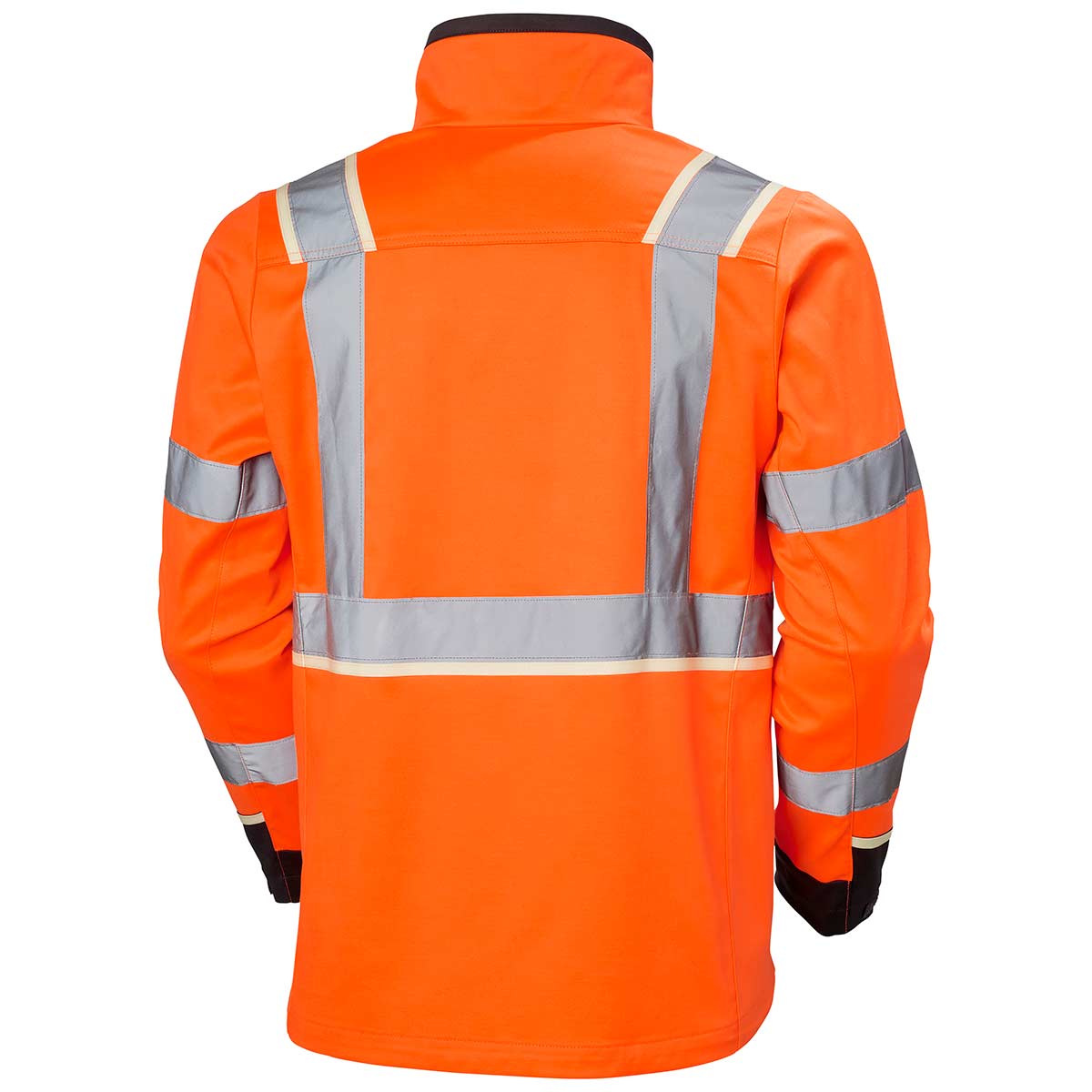 Helly-Hansen-UC-ME-Jacket-Hi-Vis-Orange---Ebony Rear Helly-Hansen-UC-ME-Jacket-Hi-Vis-Orange---Ebony Rear