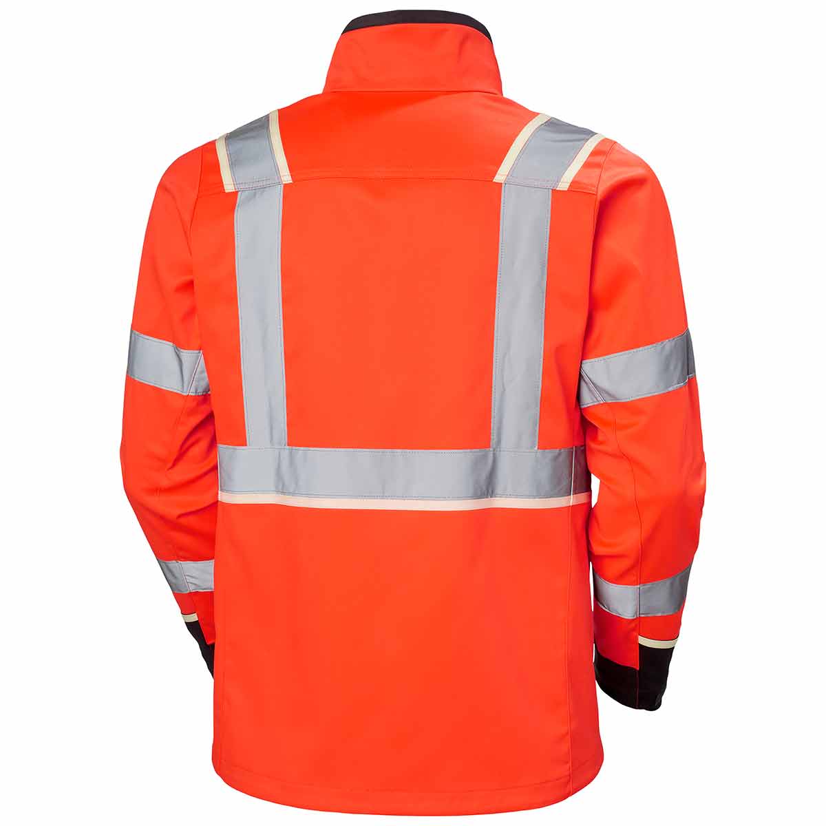 Helly-Hansen-UC-ME-Jacket-Hi-Vis-Red---Ebony Rear Helly-Hansen-UC-ME-Jacket-Hi-Vis-Red---Ebony Rear