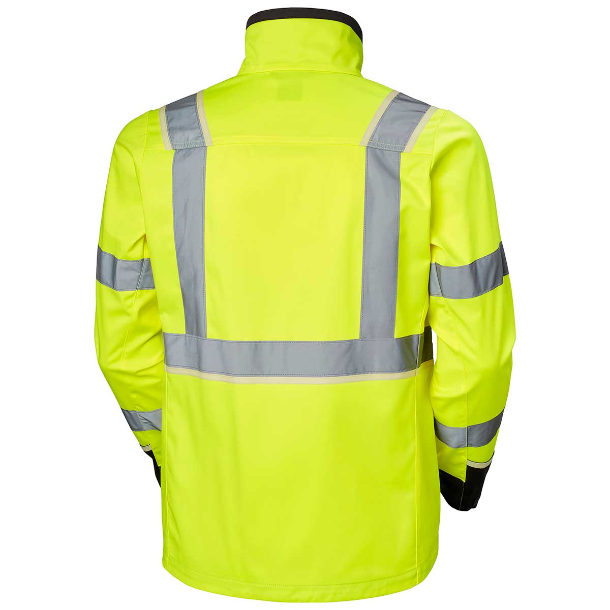 Helly-Hansen-UC-ME-Jacket-Hi-Vis-Yellow---Ebony Rear Helly-Hansen-UC-ME-Jacket-Hi-Vis-Yellow---Ebony Rear