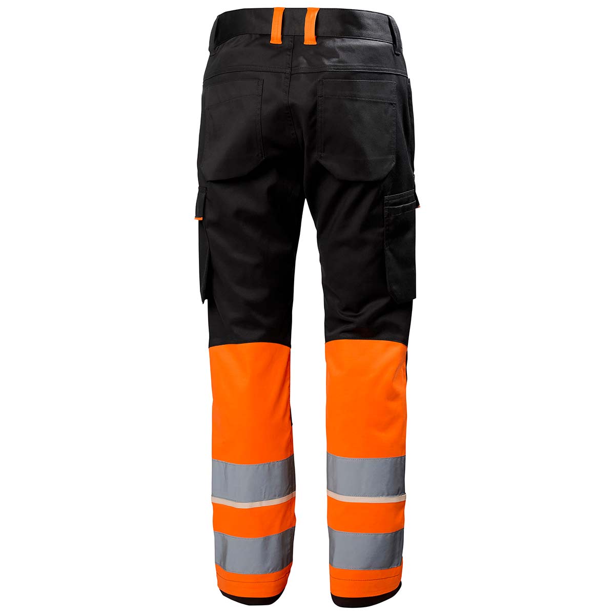 Helly Hansen UC-ME Service Pant Class 1 Hi-Vis Orange - Ebony Rear Helly Hansen UC-ME Service Pant Class 1 Hi-Vis Orange - Ebony Rear