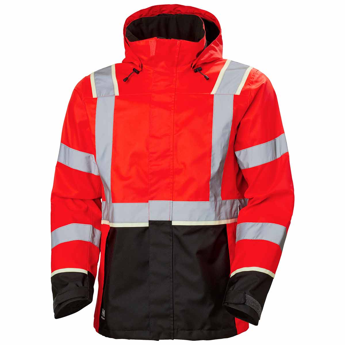 Helly Hansen UC-ME Shell Jacket Hi-Vis Red/Ebony Helly Hansen UC-ME Shell Jacket Hi-Vis Red/Ebony