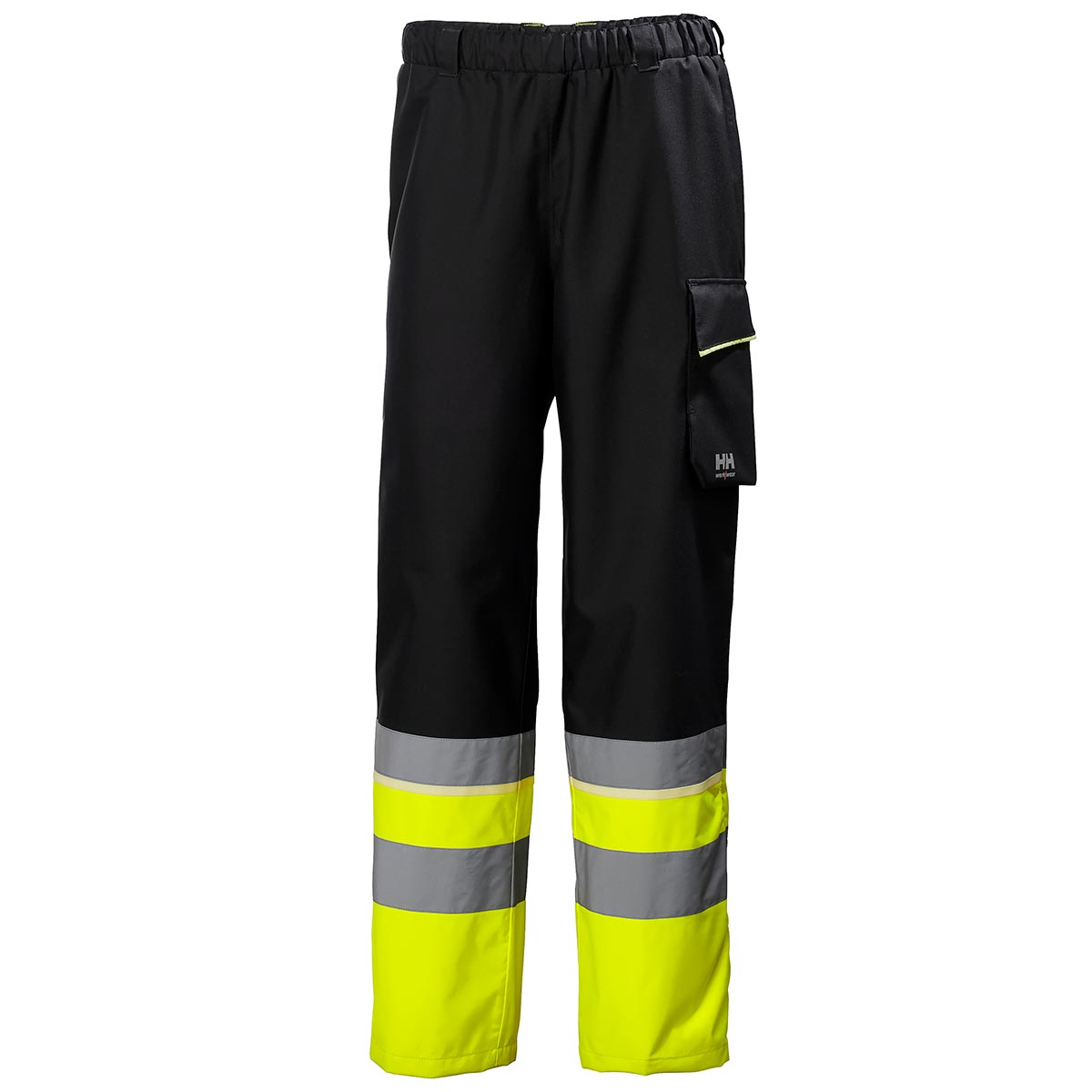 Helly Hansen UC-ME Shell Pant Class 1 Hi-Vis Yellow/Ebony Helly Hansen UC-ME Shell Pant Class 1 Hi-Vis Yellow/Ebony