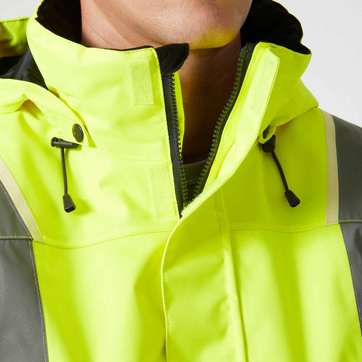 Helly Hansen UC-ME Winter Jacket Hi Vis Yellow/Ebony Helly Hansen UC-ME Winter Jacket Hi Vis Yellow/Ebony