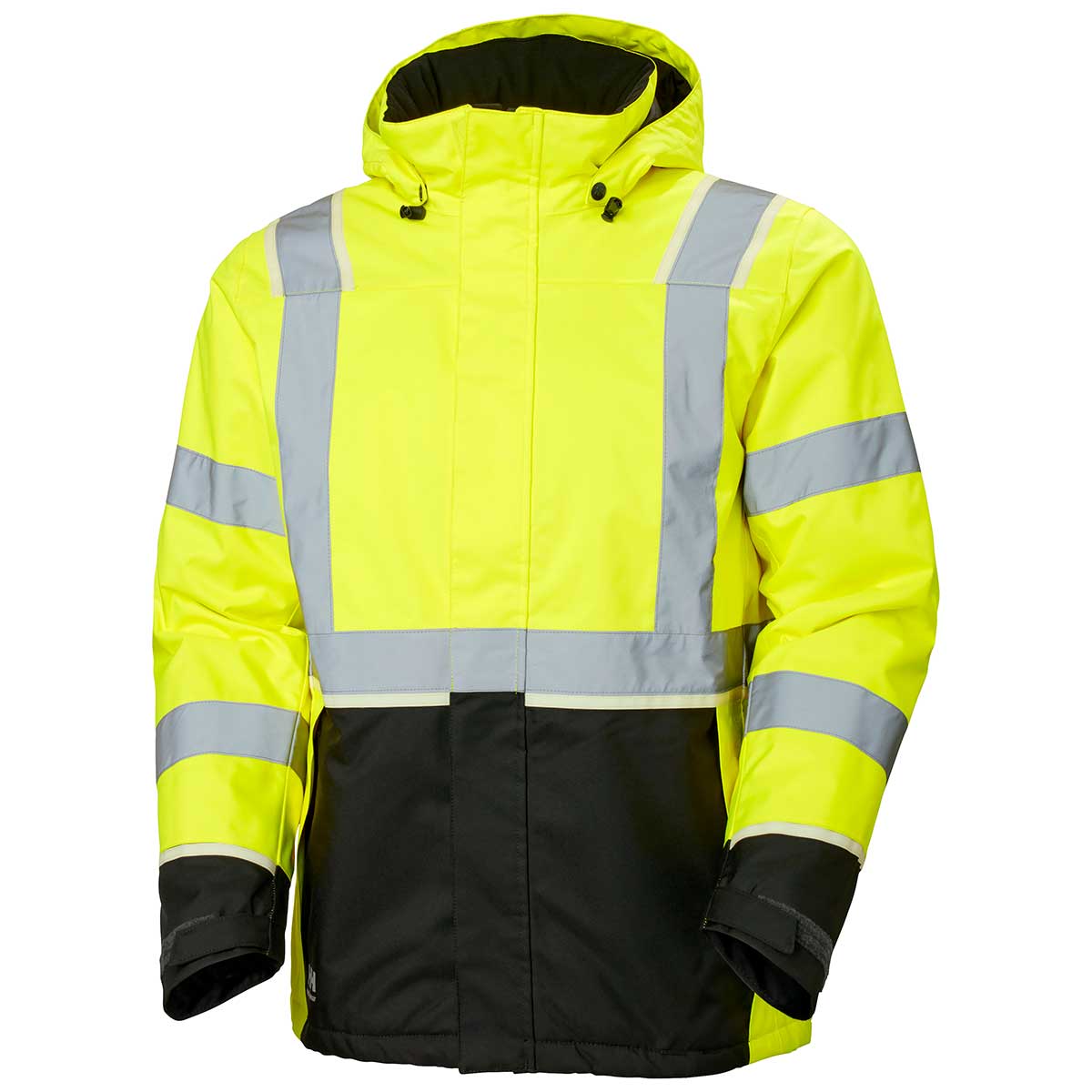 Helly Hansen UC-ME Winter Jacket Hi Vis Yellow/Ebony Helly Hansen UC-ME Winter Jacket Hi Vis Yellow/Ebony