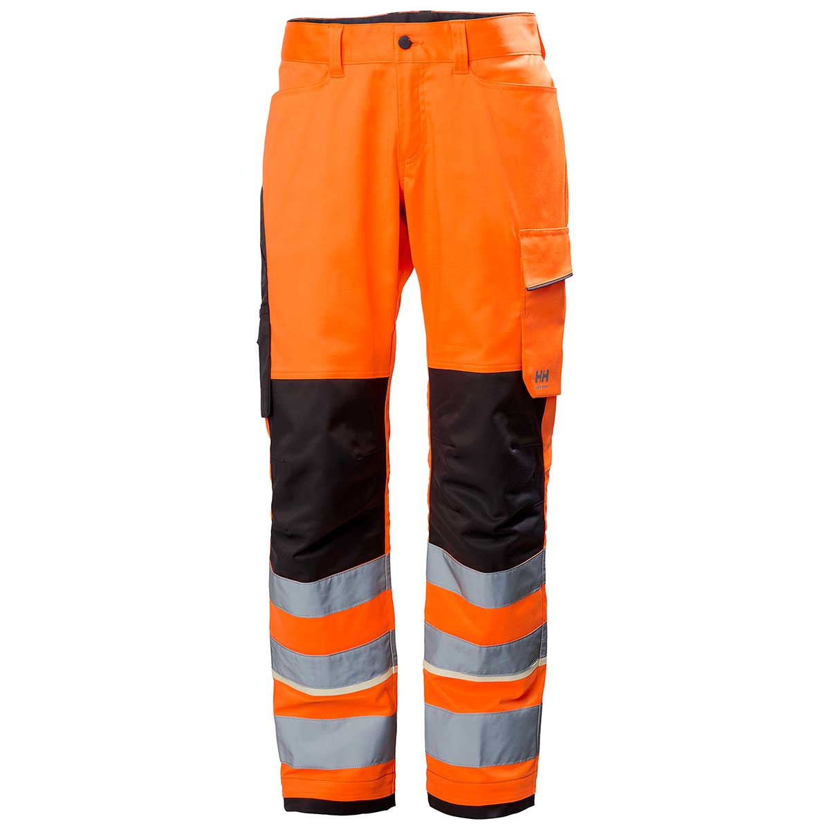 Helly Hansen UC-ME Work Pant Class 2 Hi-Vis Orange - Ebony Helly Hansen UC-ME Work Pant Class 2 Hi-Vis Orange - Ebony