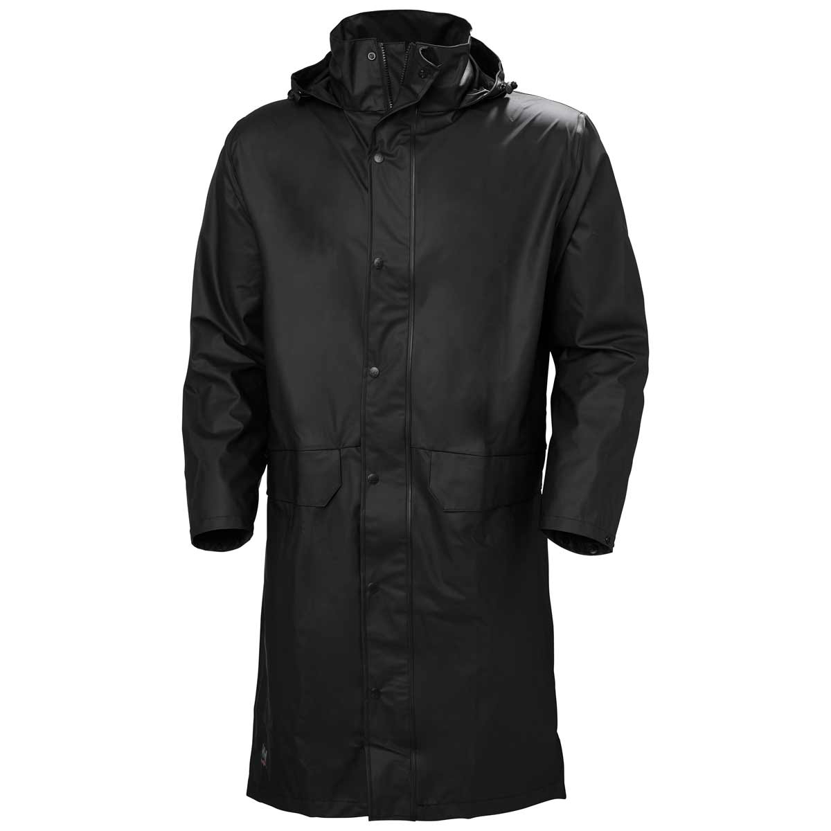Helly-Hansen-Voss-Rain-Coat-Black-Front Helly-Hansen-Voss-Rain-Coat-Black-Front