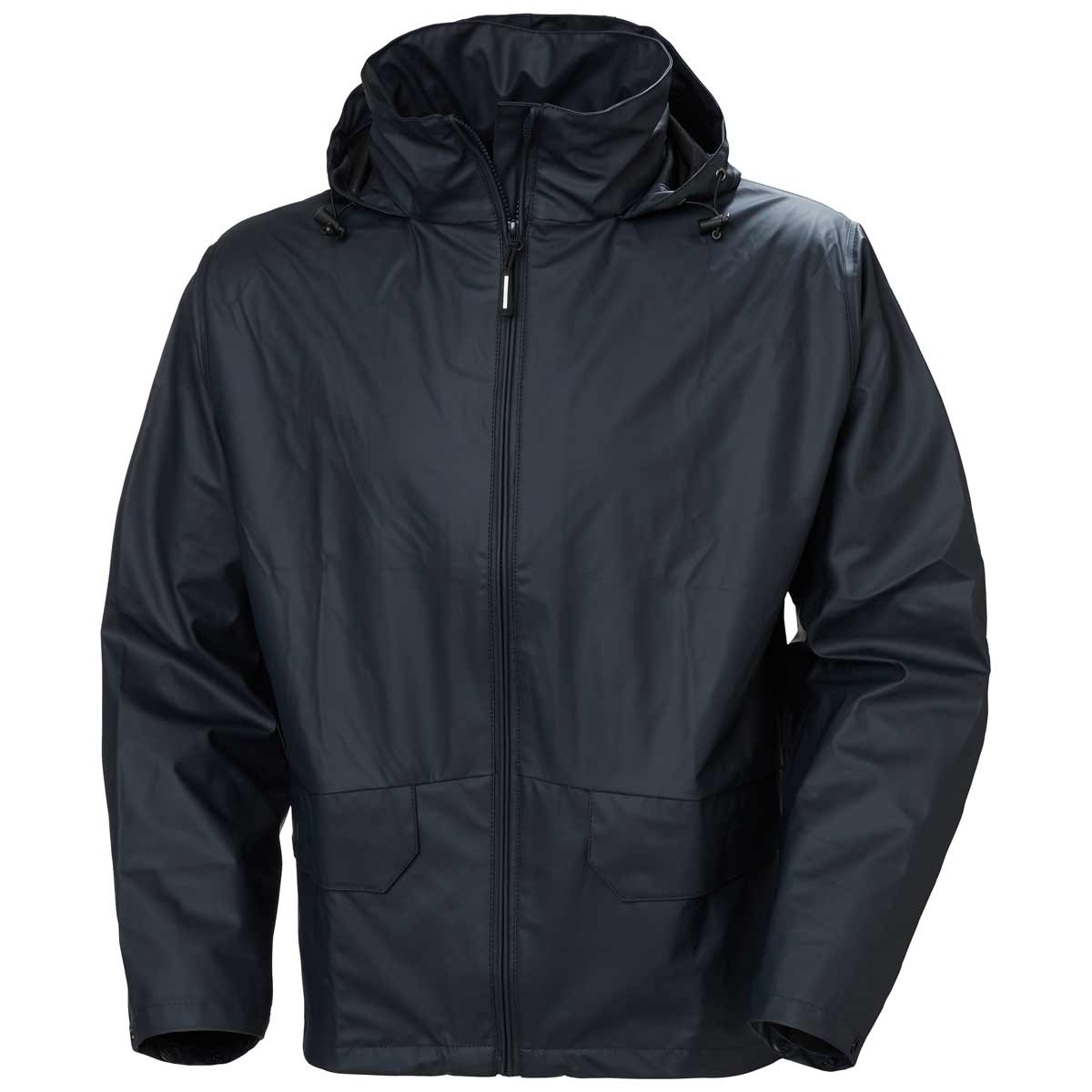 Helly-Hansen-Voss-Rain-Jacket-Navy-Front Helly-Hansen-Voss-Rain-Jacket-Navy-Front