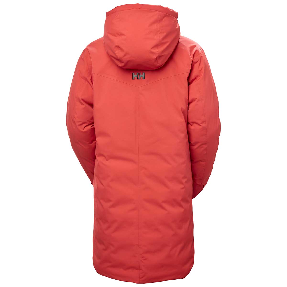 Helly Hansen Women's Adore Helly Tech Parka Poppy Red Rear Helly Hansen Women's Adore Helly Tech Parka Poppy Red Rear