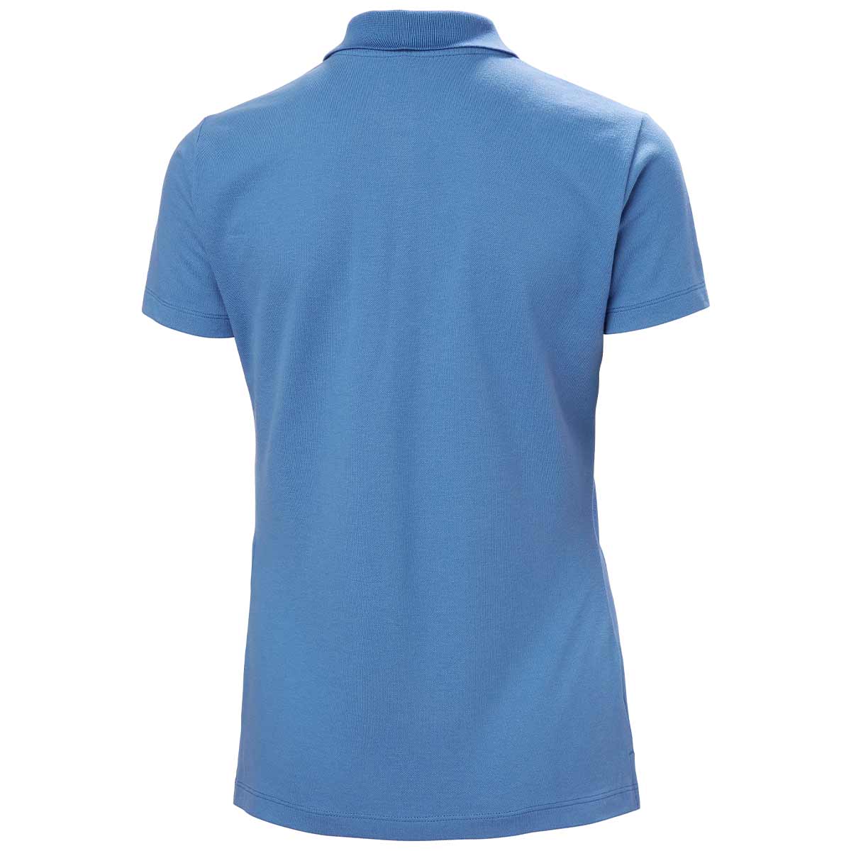 Helly Hansen Women's Classic 2.0 Polo Shirt - Stone Blue - Rear Helly Hansen Women's Classic 2.0 Polo Shirt - Stone Blue - Rear