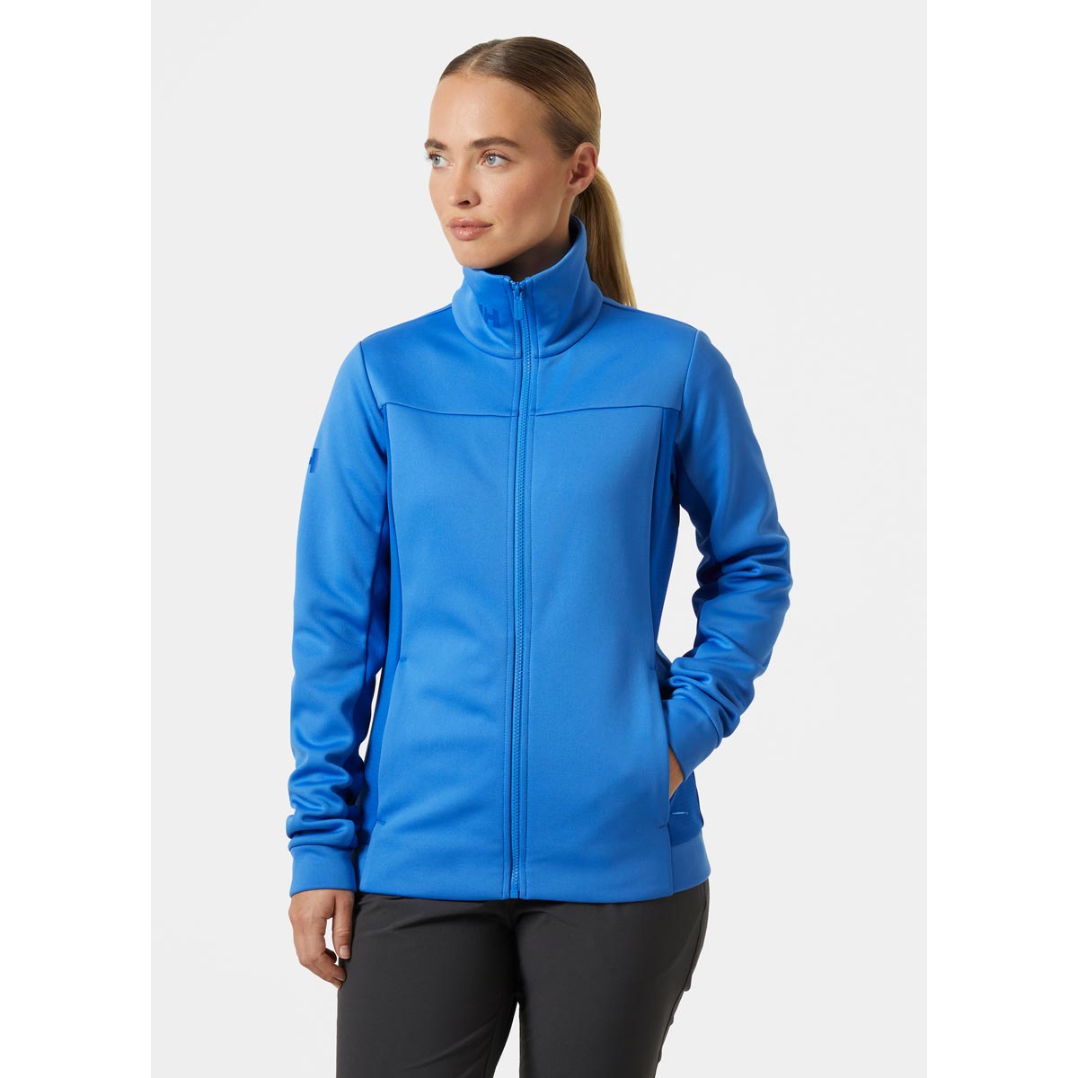 Helly Hansen Women's Crew Fleece Jacket - Ultra Blue Helly Hansen Women's Crew Fleece Jacket - Ultra Blue