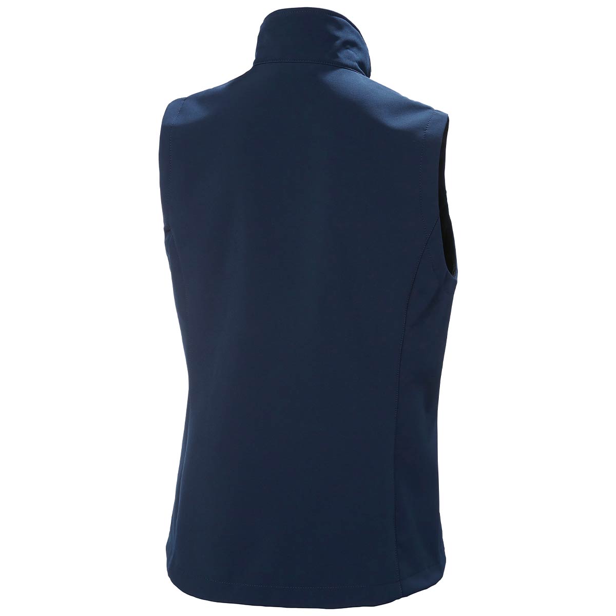 Helly Hansen Women's Manchester 2.0 Zip In Softshell Vest- Navy - Rear Helly Hansen Women's Manchester 2.0 Zip In Softshell Vest- Navy - Rear