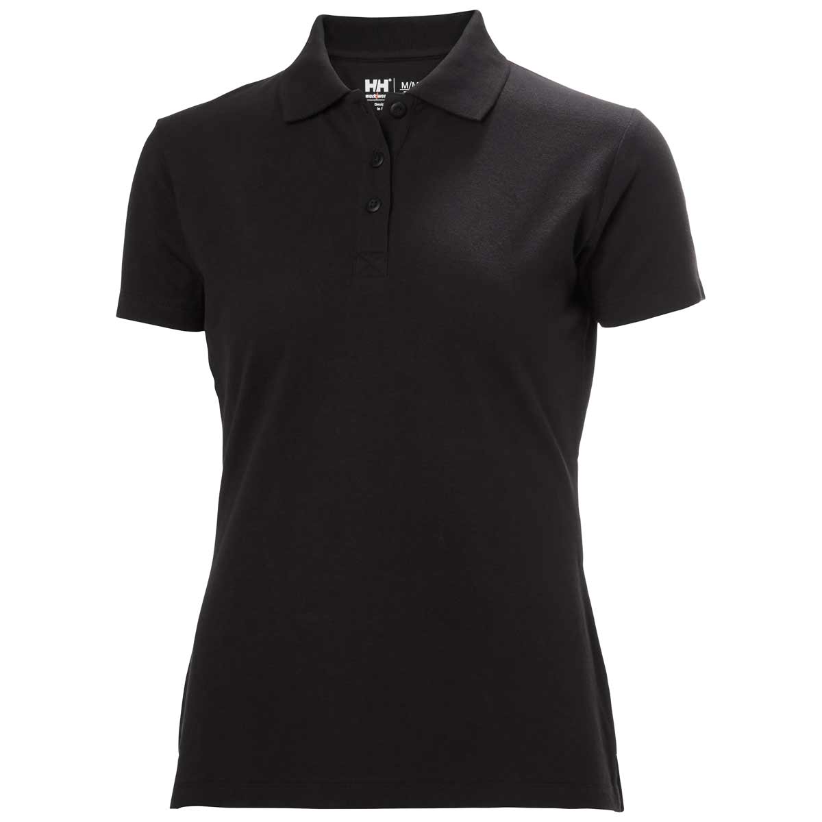 Helly-Hansen-Women_s-Manchester-Polo-Black-front Helly-Hansen-Women_s-Manchester-Polo-Black-front