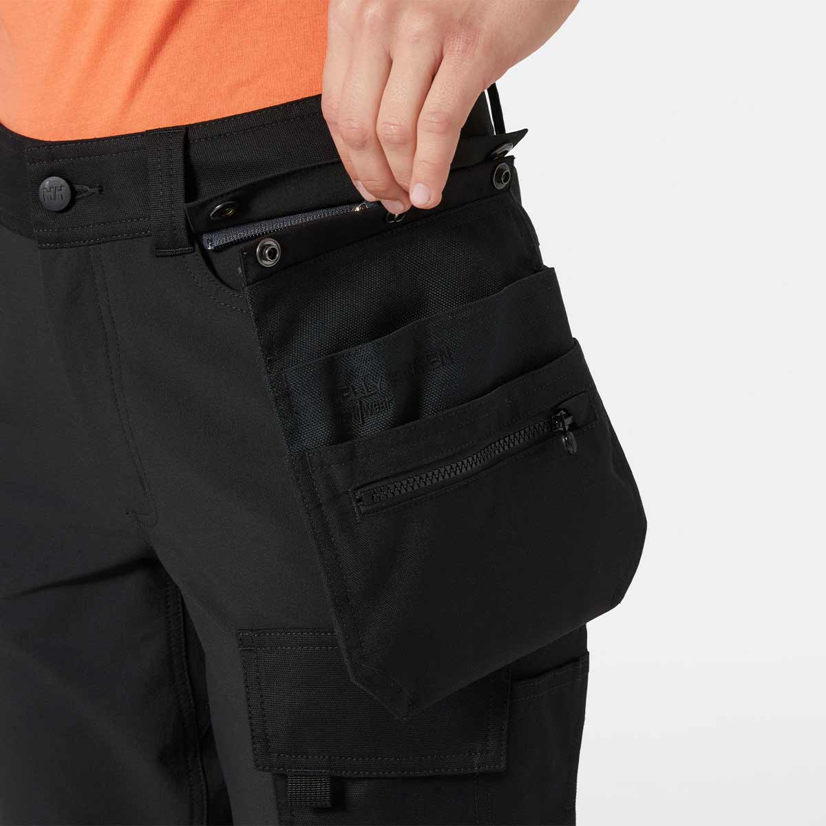 Helly Hansen Women's Oxford 4X HH Connect™ Shorts - Connect Pocket Attachment Helly Hansen Women's Oxford 4X HH Connect™ Shorts - Connect Pocket Attachment