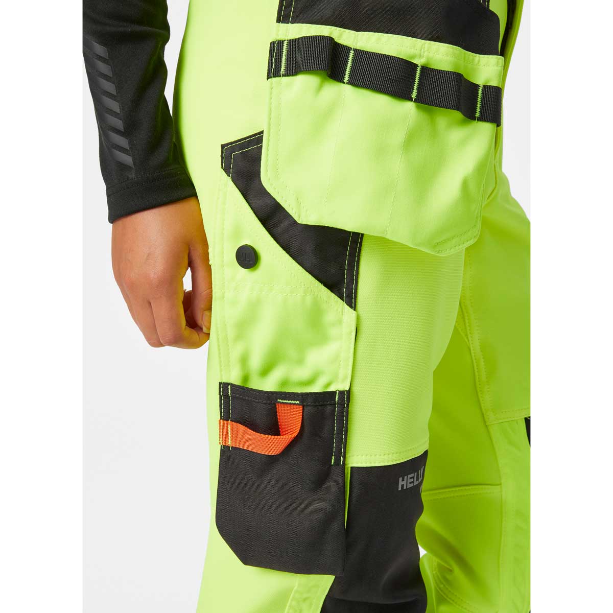Helly Hansen Womens Luna Hi Vis Construction Pant CL 2 - cargo pocket Helly Hansen Womens Luna Hi Vis Construction Pant CL 2 - cargo pocket