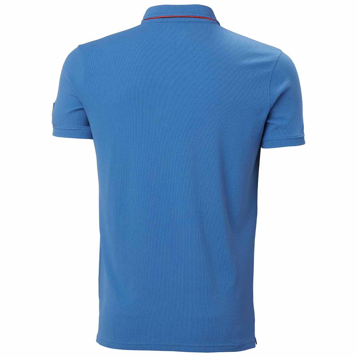 Helly Hansen Tech Polo Shirt - Stone Blue - Rear Helly Hansen Tech Polo Shirt - Stone Blue - Rear