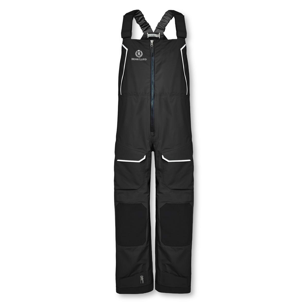 Henri Lloyd Men's Elite Hi-Fit Sailing Salopettes - Black Henri Lloyd Men's Elite Hi-Fit Sailing Salopettes - Black