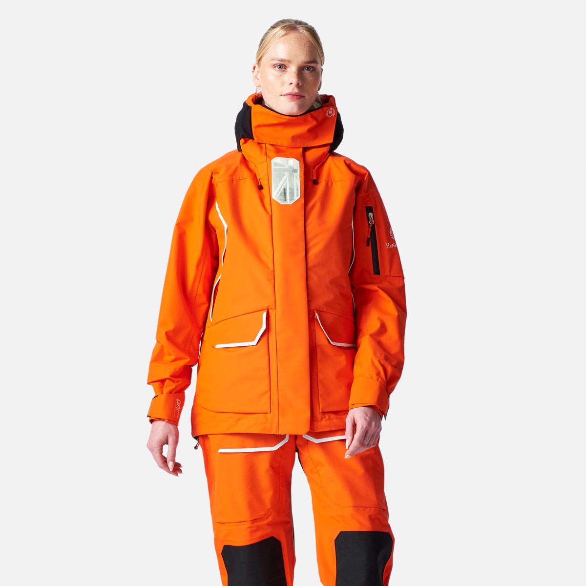 Henri Lloyd Women's Elite Offshore Sailing Jacket - Orange Life Henri Lloyd Women's Elite Offshore Sailing Jacket - Orange Life